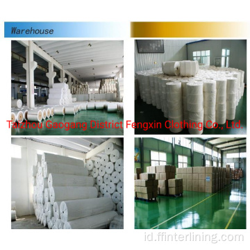 Kain Nonwoven 100% Filter Udara Polypropylene Warteproof